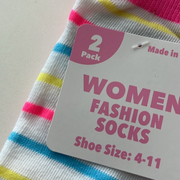 6-Pack Women’s Fashion Socks Shoe Size 4-11 New - Picture 3 of 3